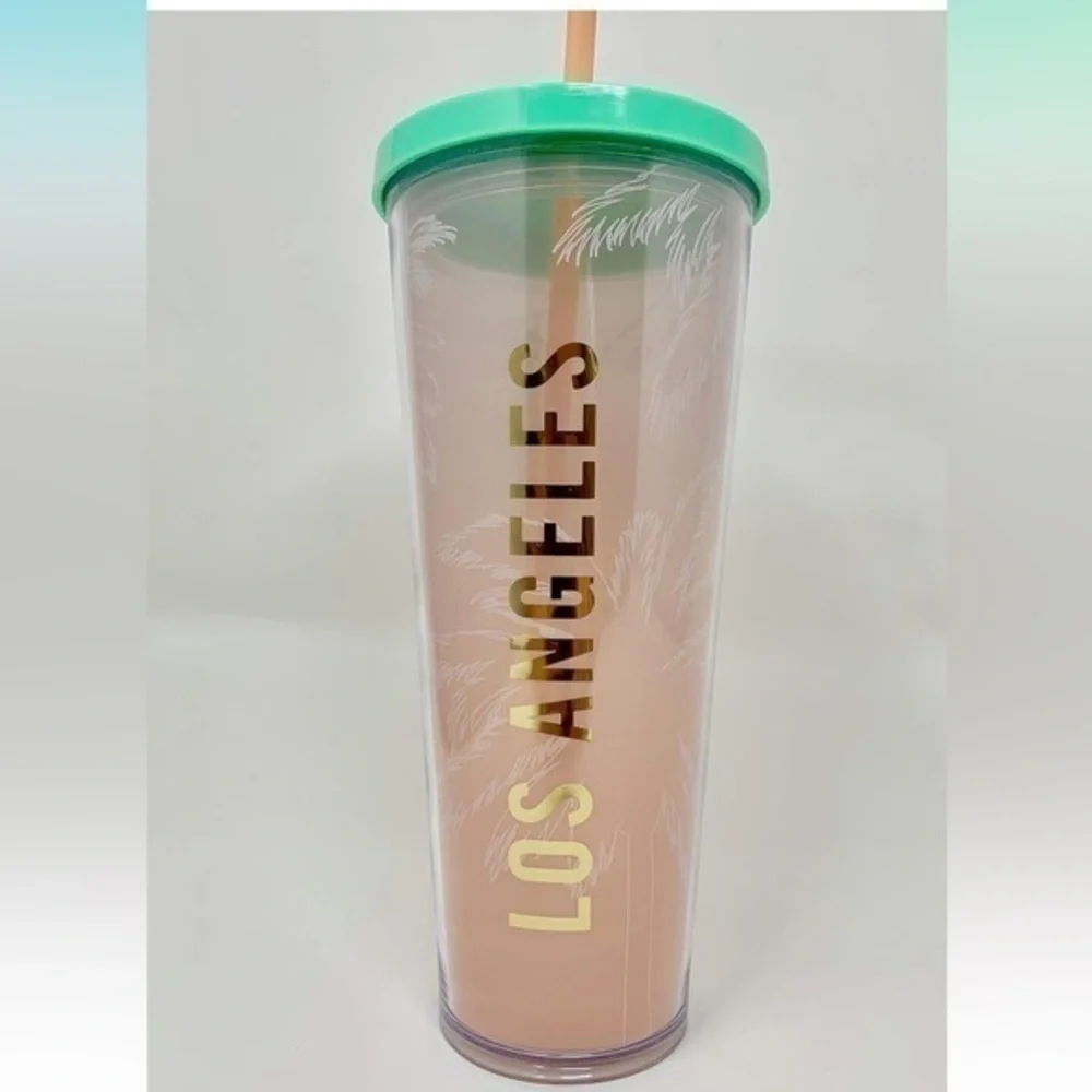 Starbucks Los Angeles 24 oz Venti Cold Cup Traveler Tumbler